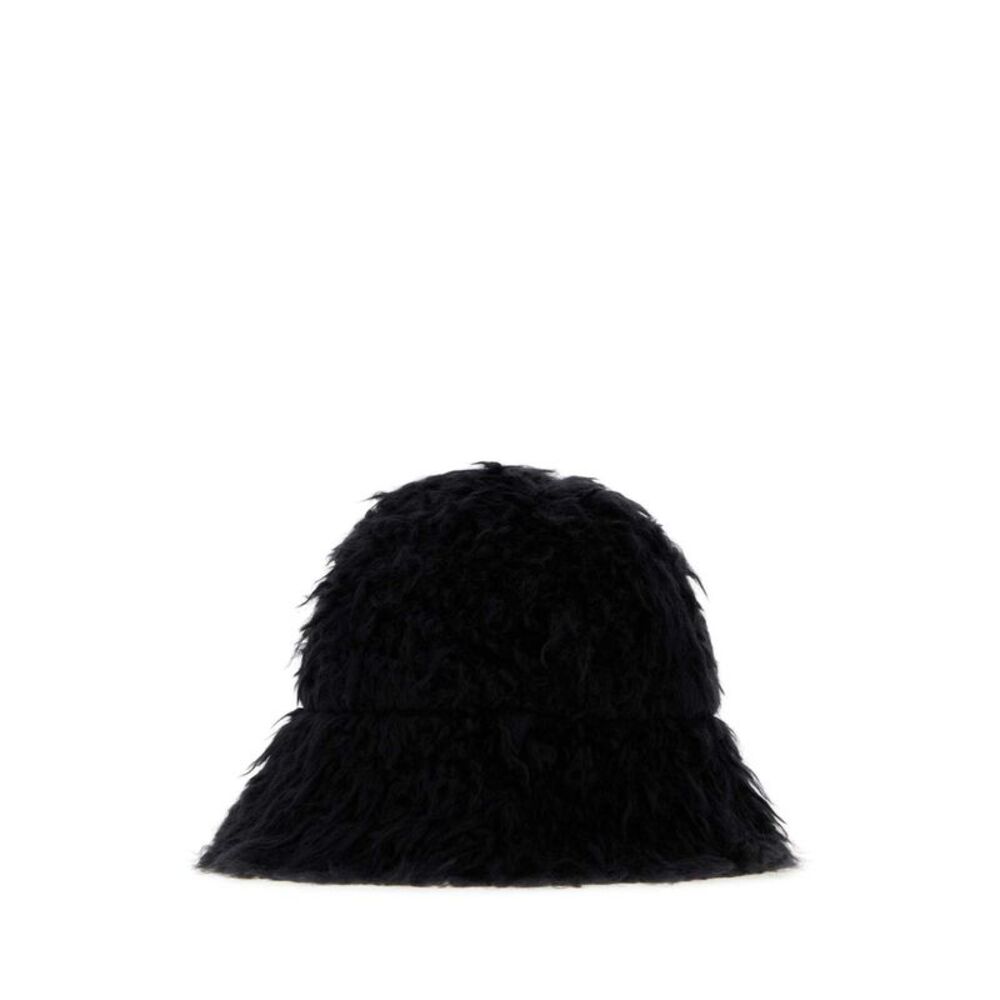 Fendi Women Black Teddy Bucket Hat
